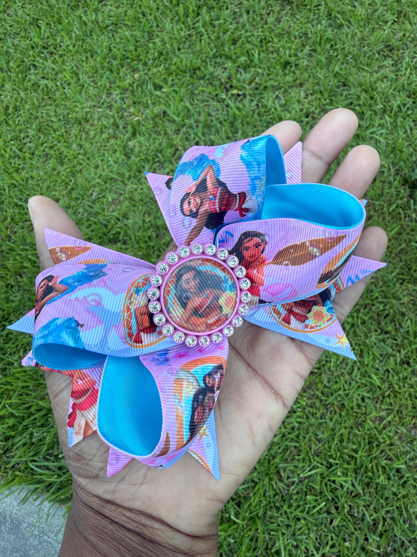 Moana Tutu Outfit, Moana Birthday tutu outfit, 2 Layer Ribbon Trimmed tutu outfit with Matching Socks