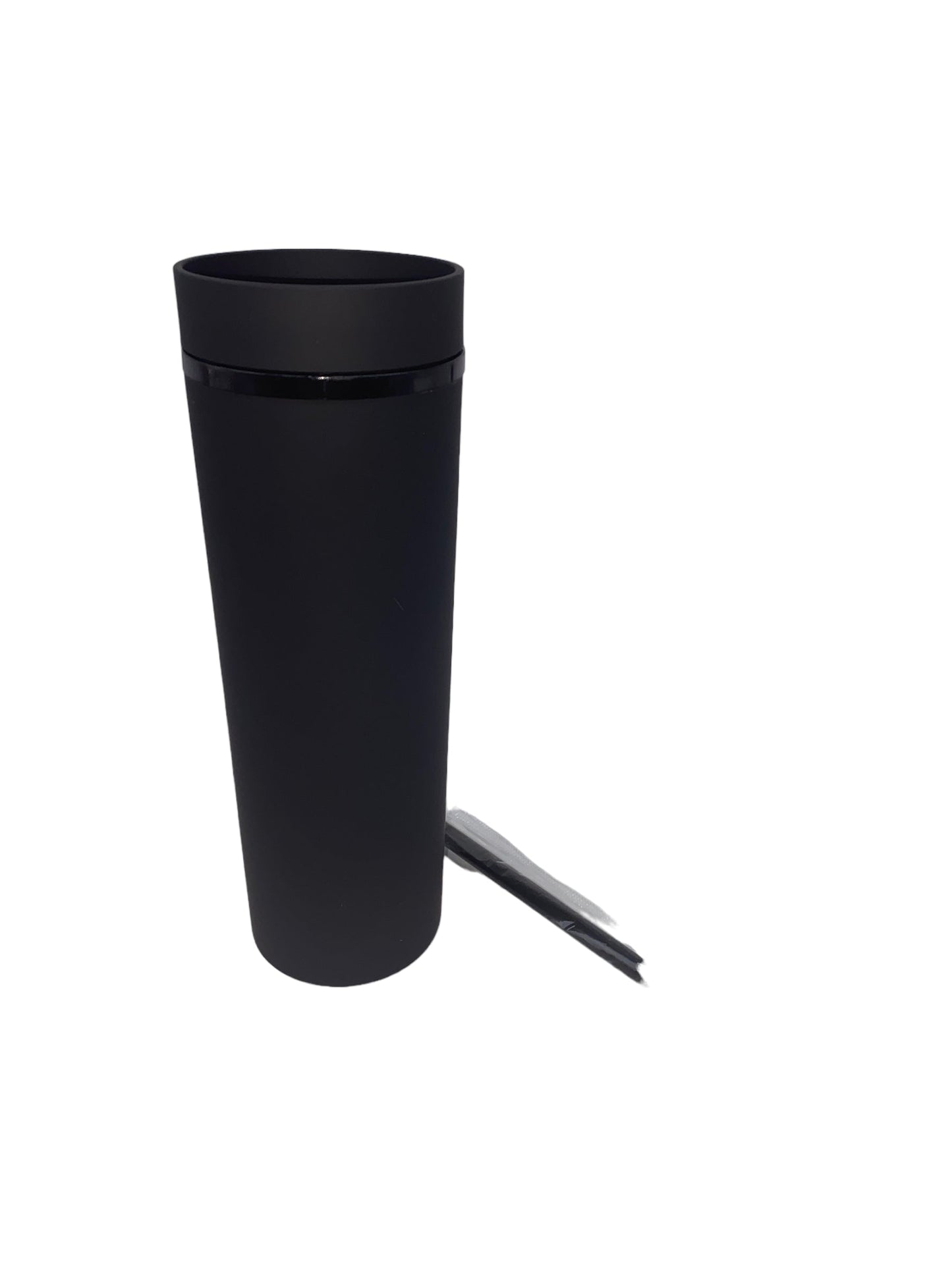 Skinny Black Tumbler