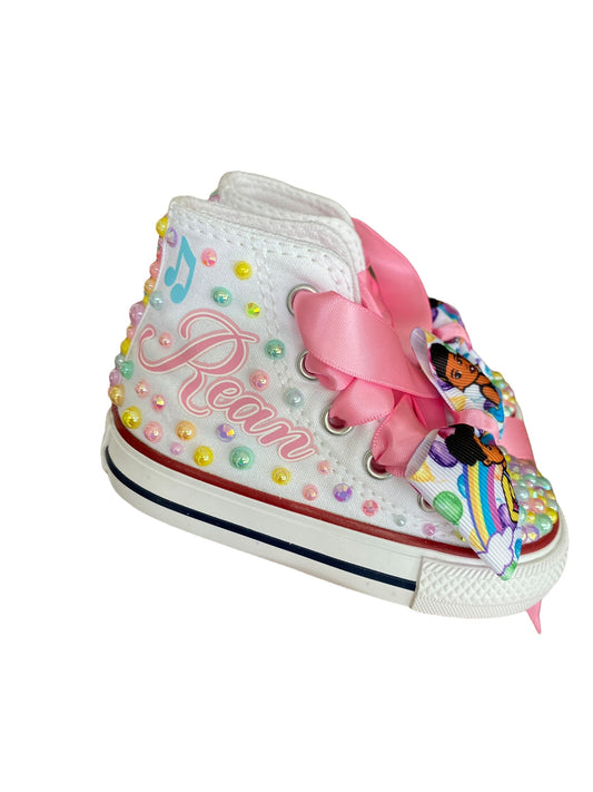 Gracie corner Bling Converse Shoes