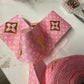 #321 (Foil Designer Ribbon) 1 yard,  (75mm/3inch Ribbon)🔴