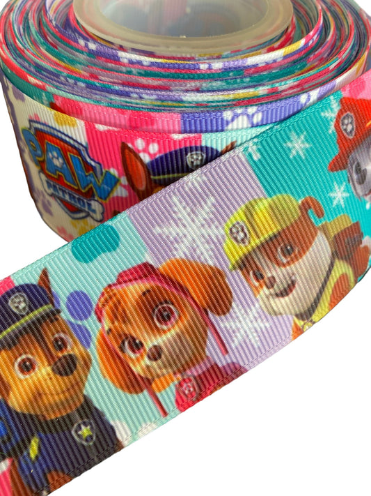 Paw Patrol Ribbon (38mm /1.5 inches)