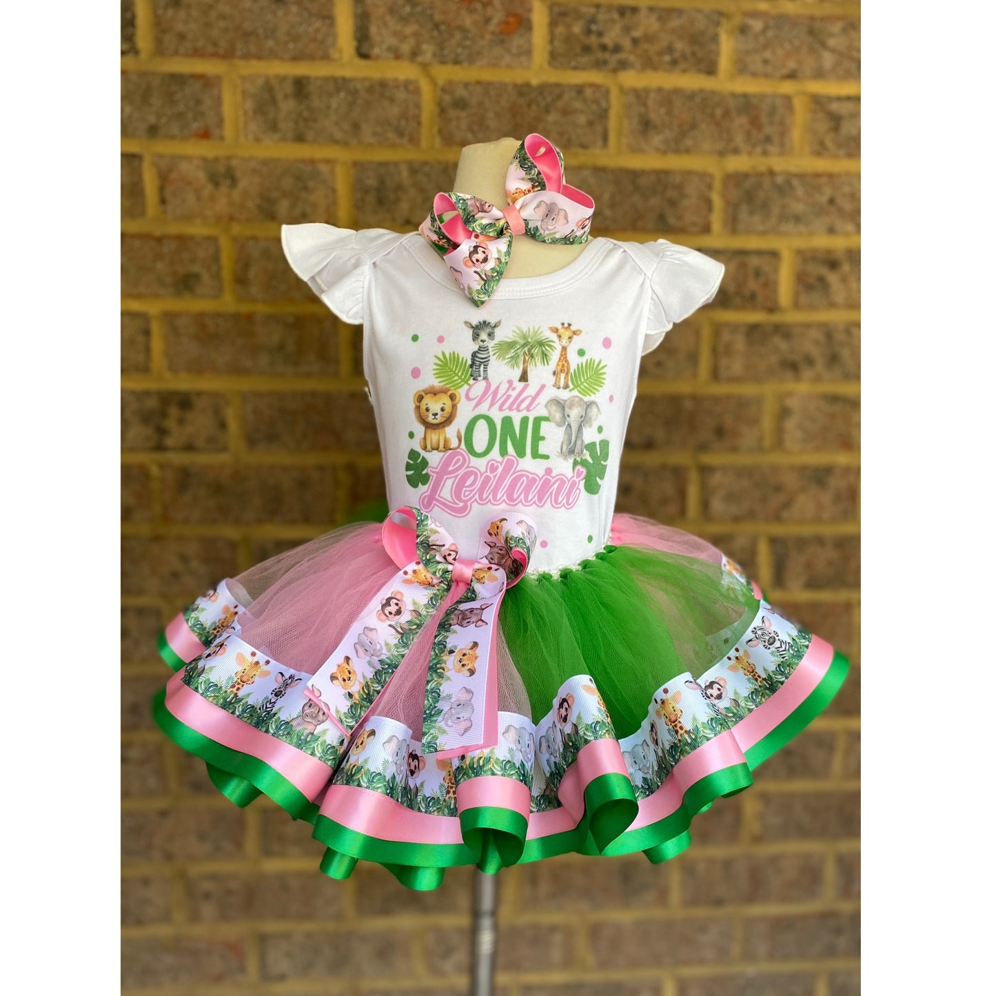 Wild One Tutu Outfit Wild one birthday outfit Wild one tutu outfit Wild one tutu set