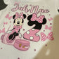 Minnie Mouse Denim Outfit, Minnie Mouse Denim Birthday Outfit