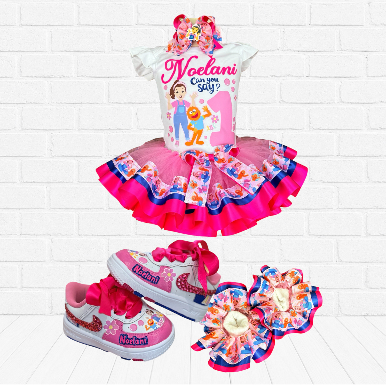 Ms Rachel Tutu outfit | Ms Rachel Customize Air Force 1