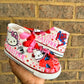Spider Man & Hello Kitty Denim Set, spider man denim birthday outfit, hello kitty denim birthday outfit