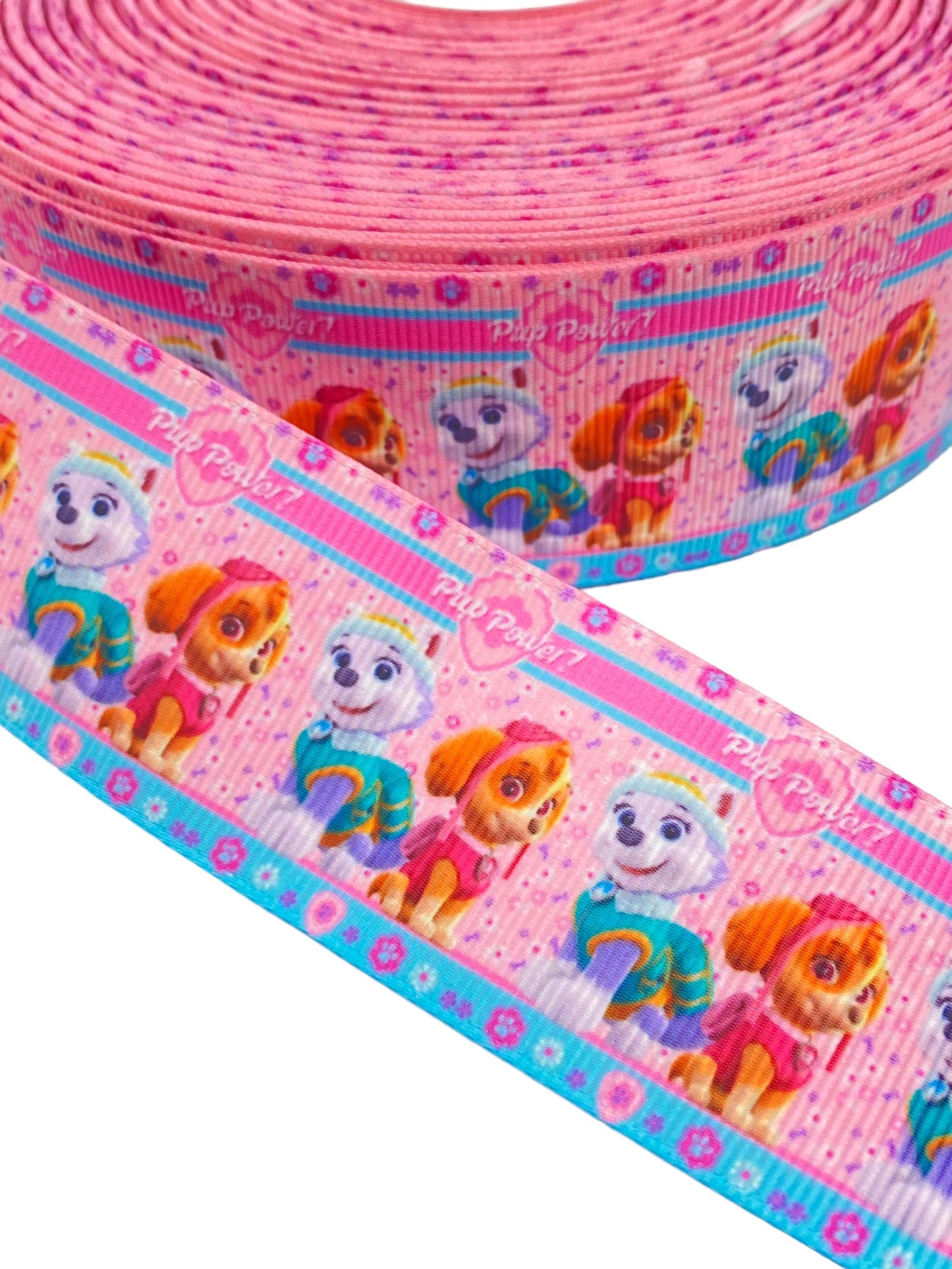 38mm / 1.5 inch Ribbon, Paw Patrol Ribbon (1 Yard) 🎀April New🎀