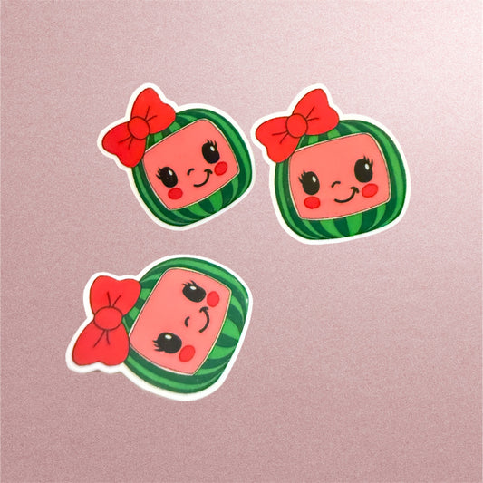 Cocomelon Girl Bow Resin Planar (price is for 1)