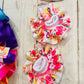 Carebear Tutu Outfit, Carebear tutu set with matching socks and Hair  Accessories