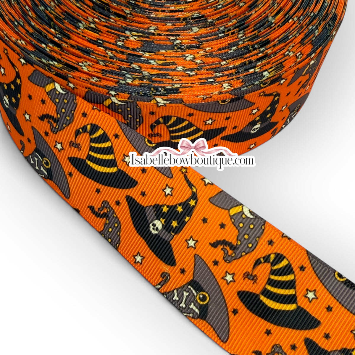 🎃 1.5 Inch Halloween Printed Ribbon | Vibrant & Fun Halloween Designs! 👻