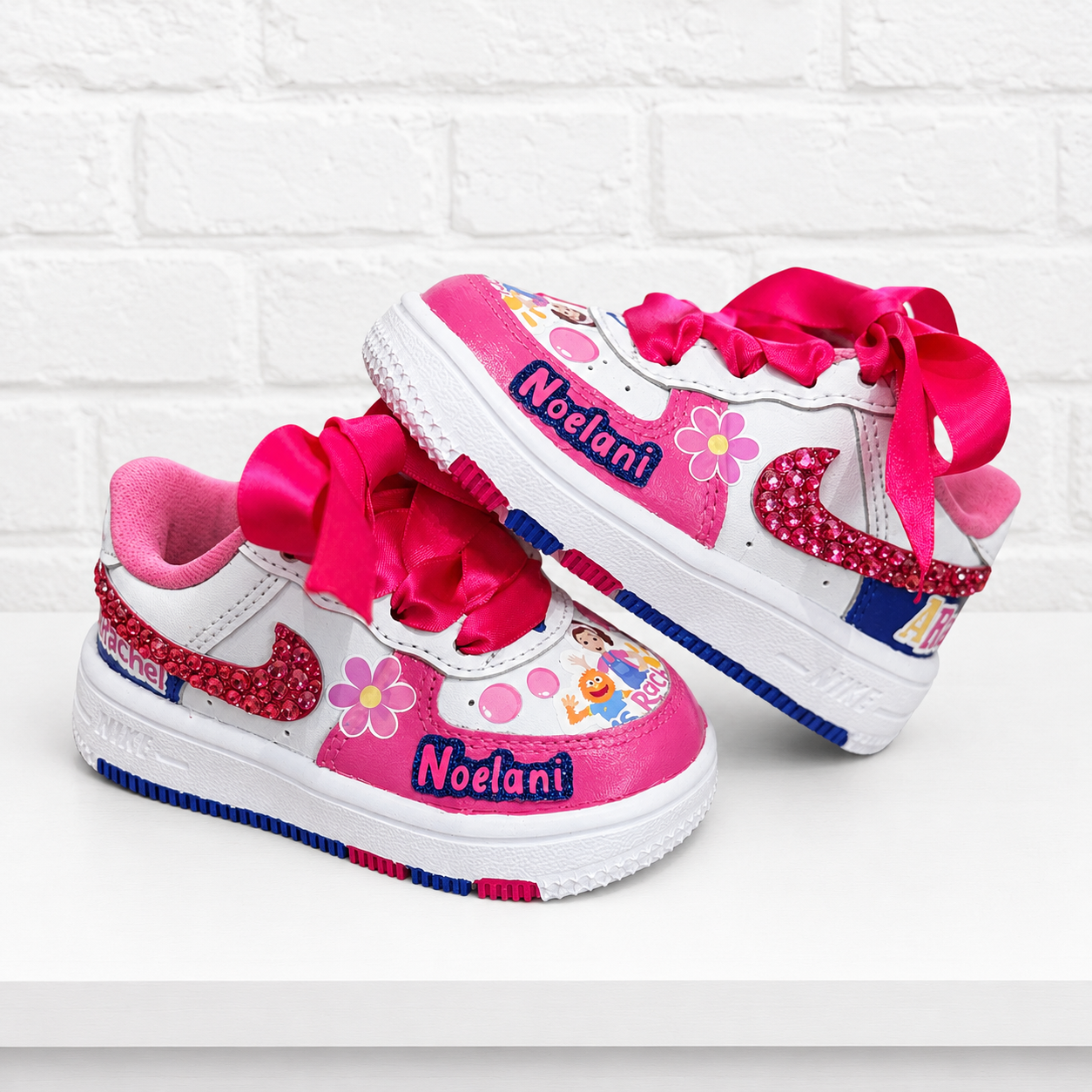 Ms Rachel Customize Air Force 1s Sneakers