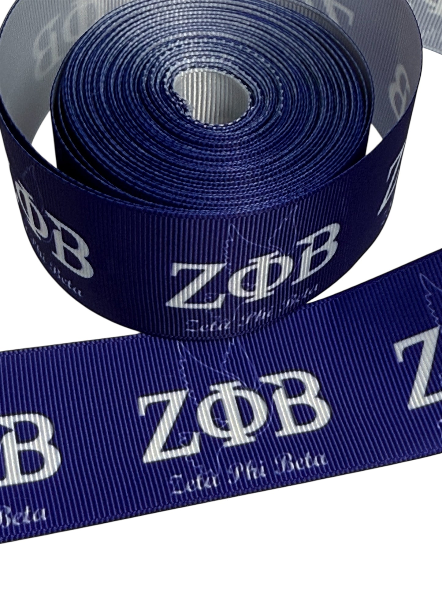 Zeta Phi Beta Sorority Ribbon 🎀 1.5 inch / 38mm Ribbon