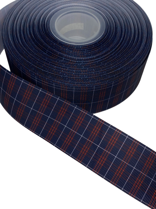 School Ribbon Ribbon (38mm / 1.5 inch Ribbon, (1 Yard)