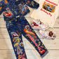 Hot wheels Denim Birthday outfit, Hot wheels Denim set