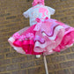 Barbie Tutu Outfit Set (3 layer Ribbon Trimmed tutu outfit)