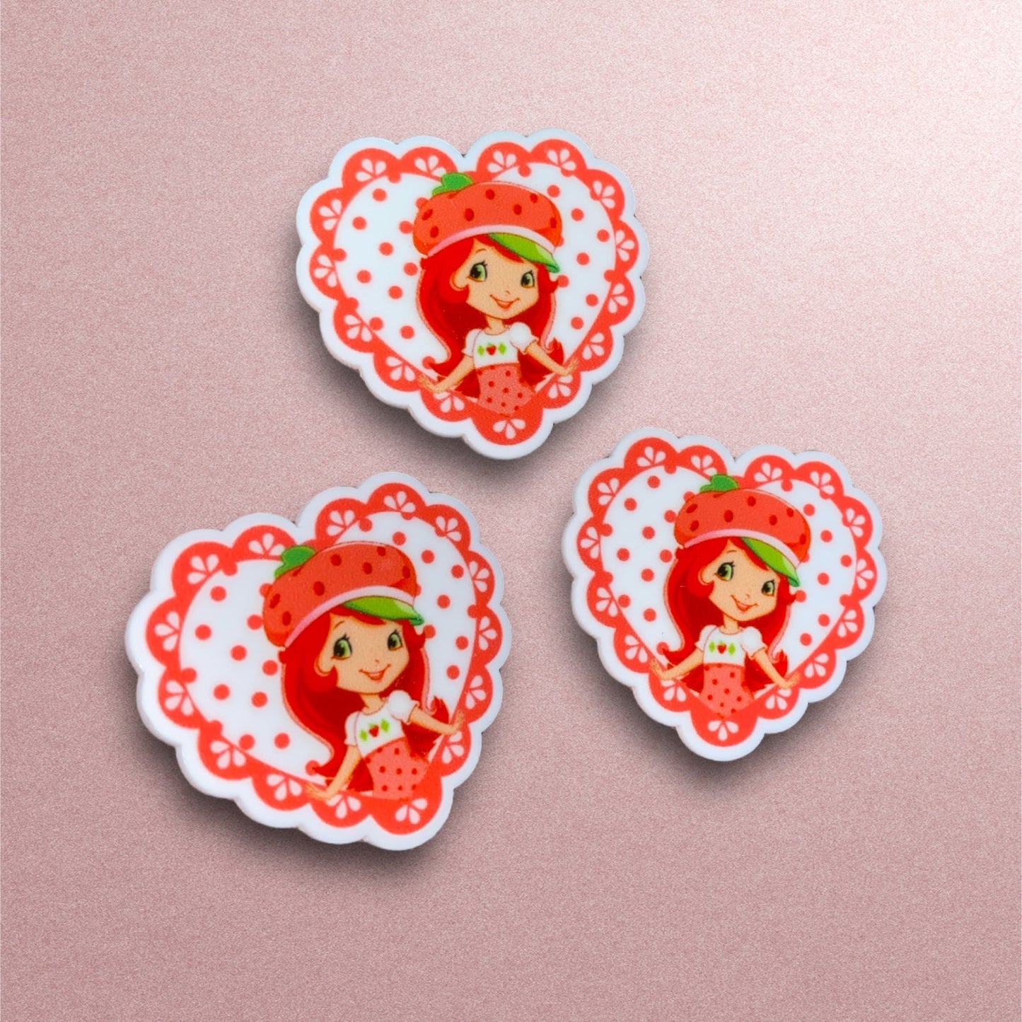 Strawberry shortcake Resin Planar (1 piece)