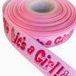 22mm It’s a Girl Ribbon