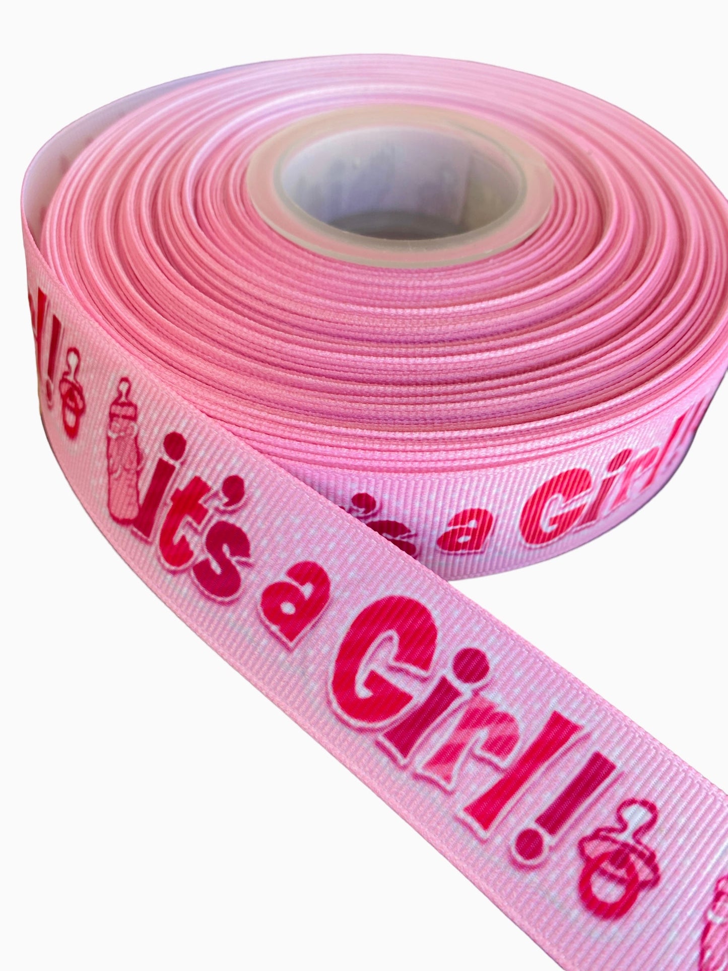 22mm It’s a Girl Ribbon