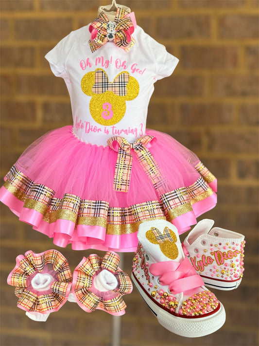 Tutu Birthday outfit, Tutu set