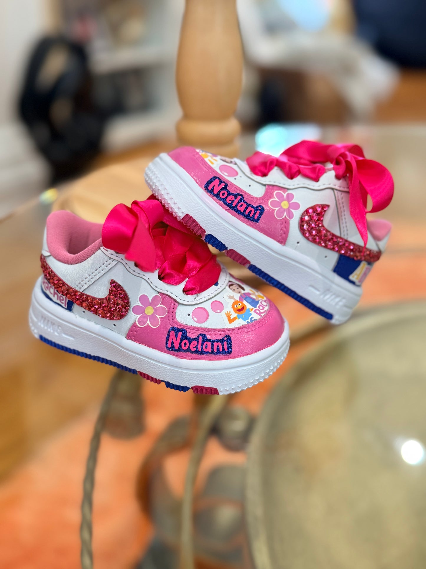 Ms Rachel Customize Air Force 1s Sneakers