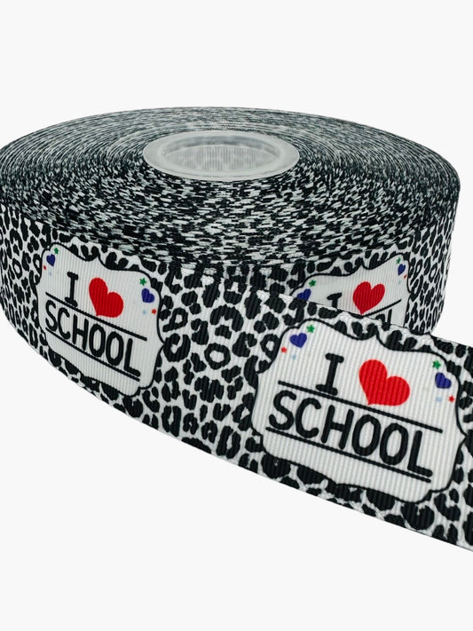 School Ribbon Ribbon (38mm / 1.5 inch Ribbon, (1 Yard)