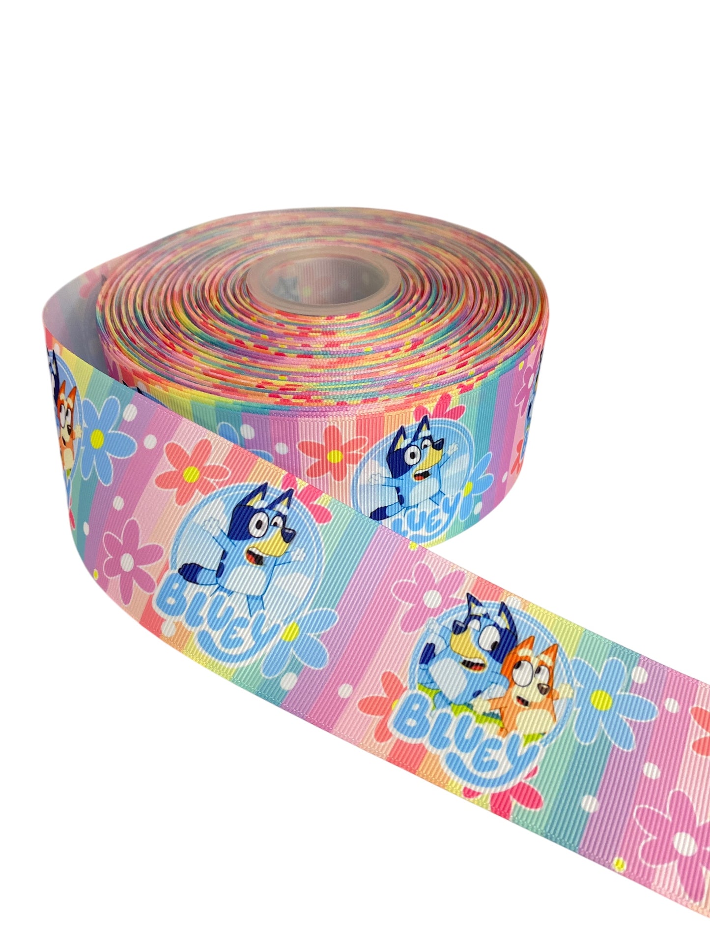 2 Inch Ribbon, Bluey Ribbon🟣 (1 Yard) 🎀 New Arrival🎀