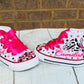 Cow Sneakers, Cow converse Sneakers, co birthday shoes