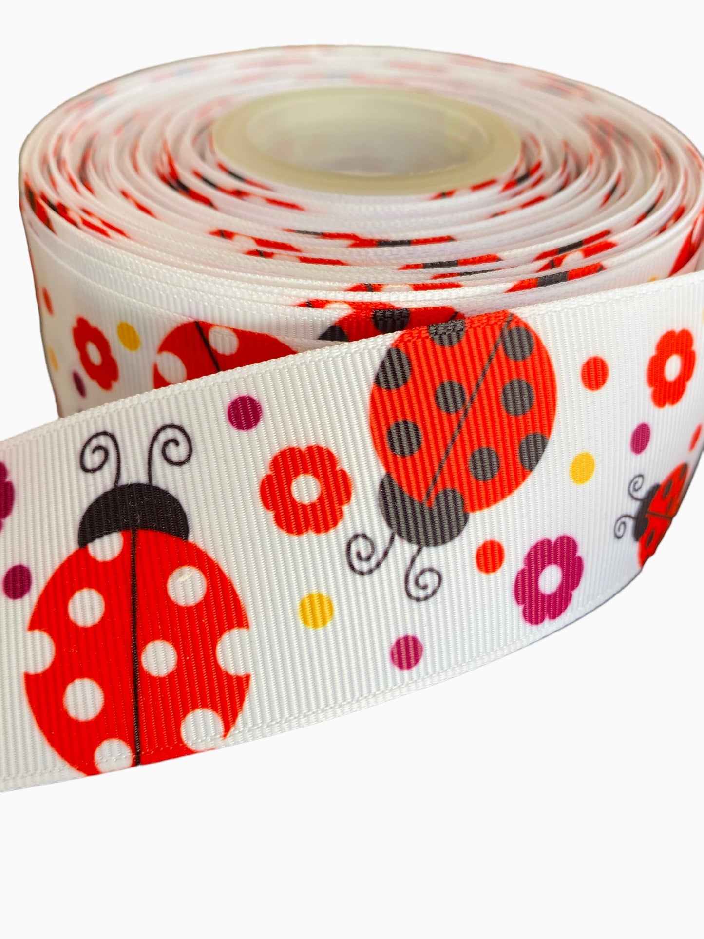 Lady Bug Ribbon (38mm /1.5 inches)