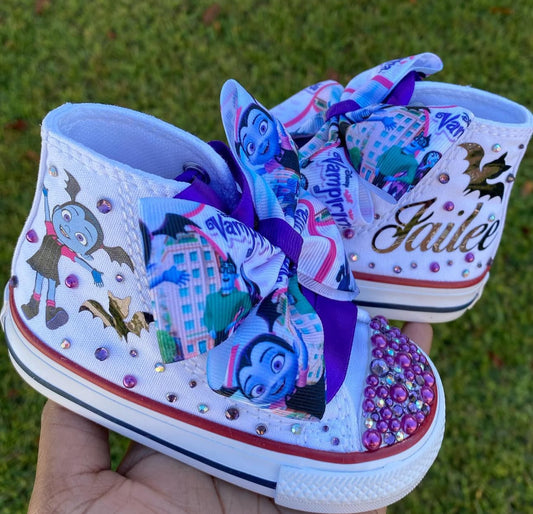 Vampirina Bling Converse Sneakers