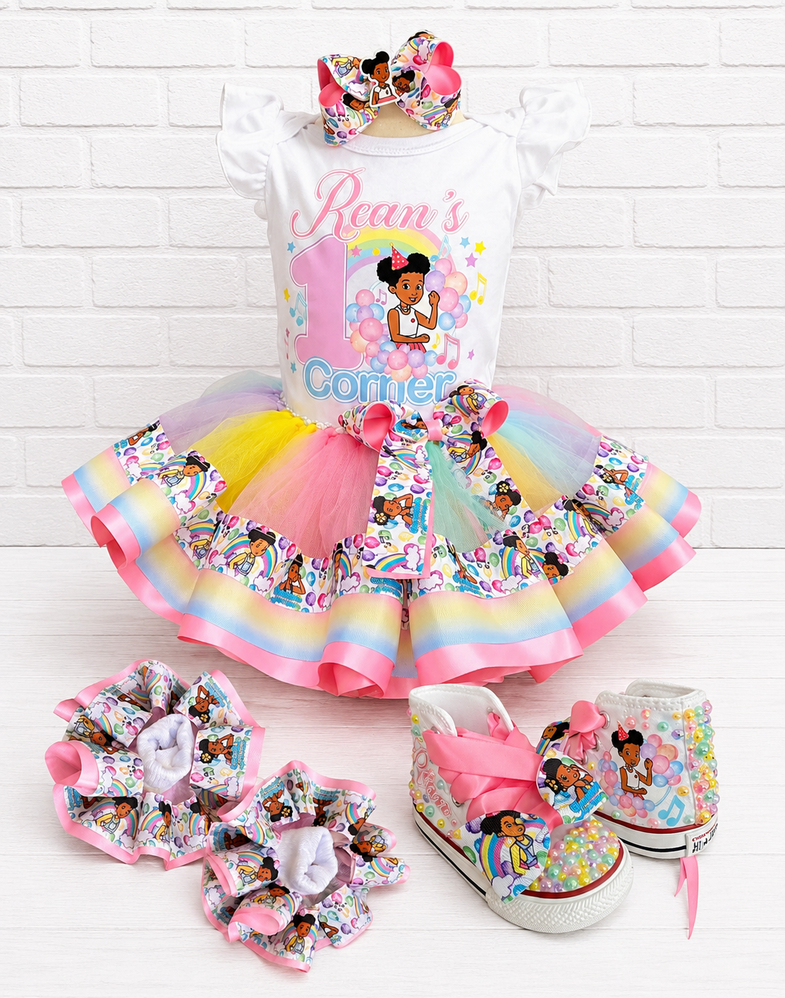 Gracie Corner Tutu Outfit | Gracie Corner Birthday tutu set