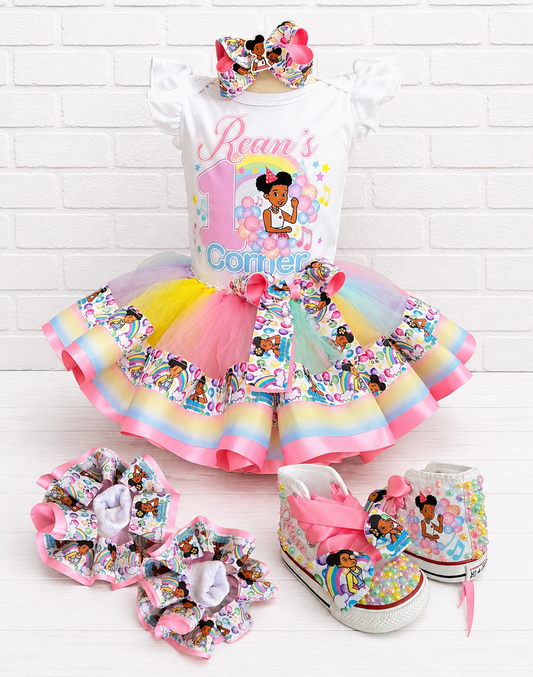 Gracie Corner Tutu Outfit | Gracie Corner Birthday tutu set