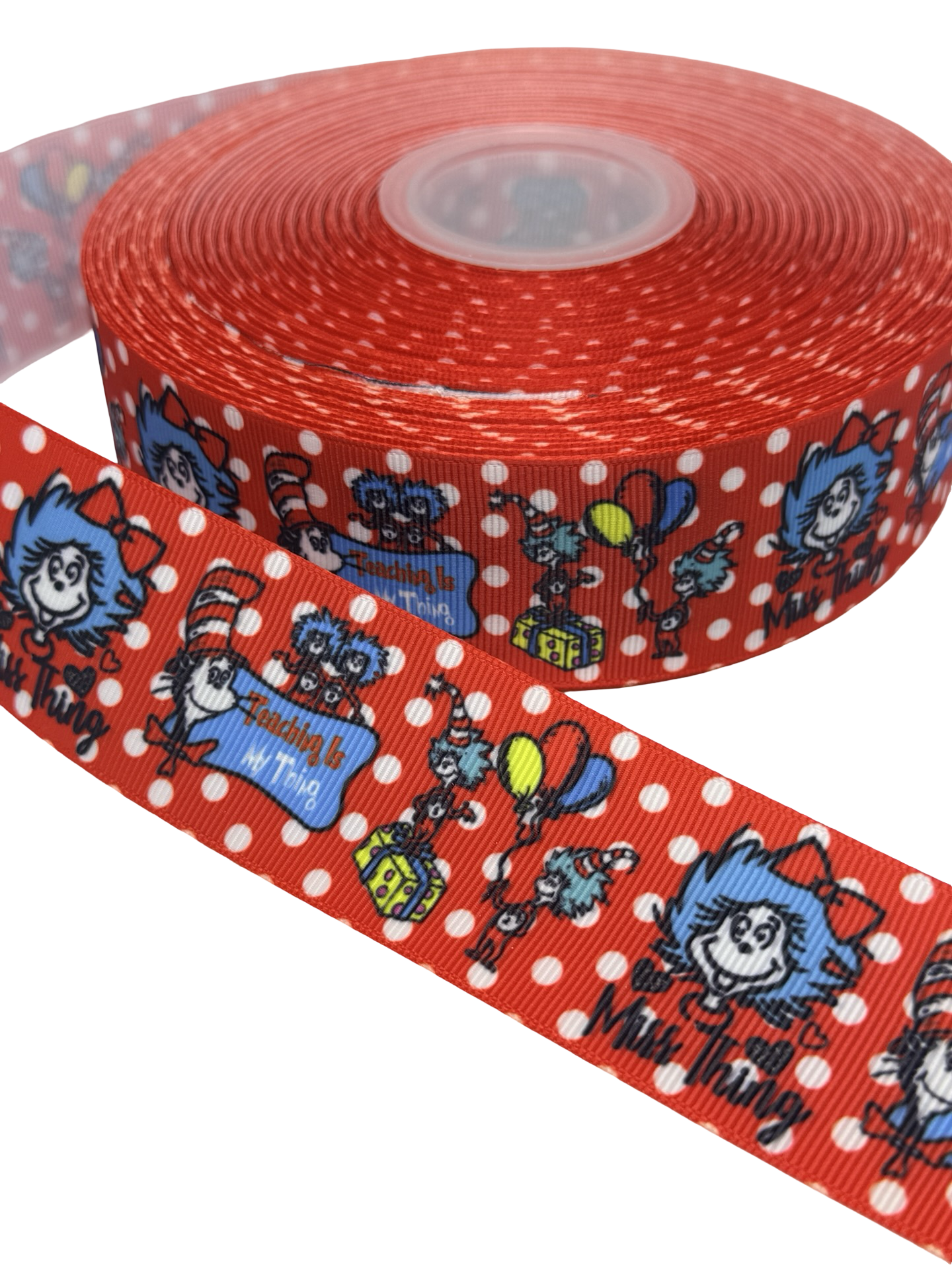 Dr Suss Ribbon, Doctor Suss Ribbon 🟢 (38mm / 1.5 inch Ribbon)