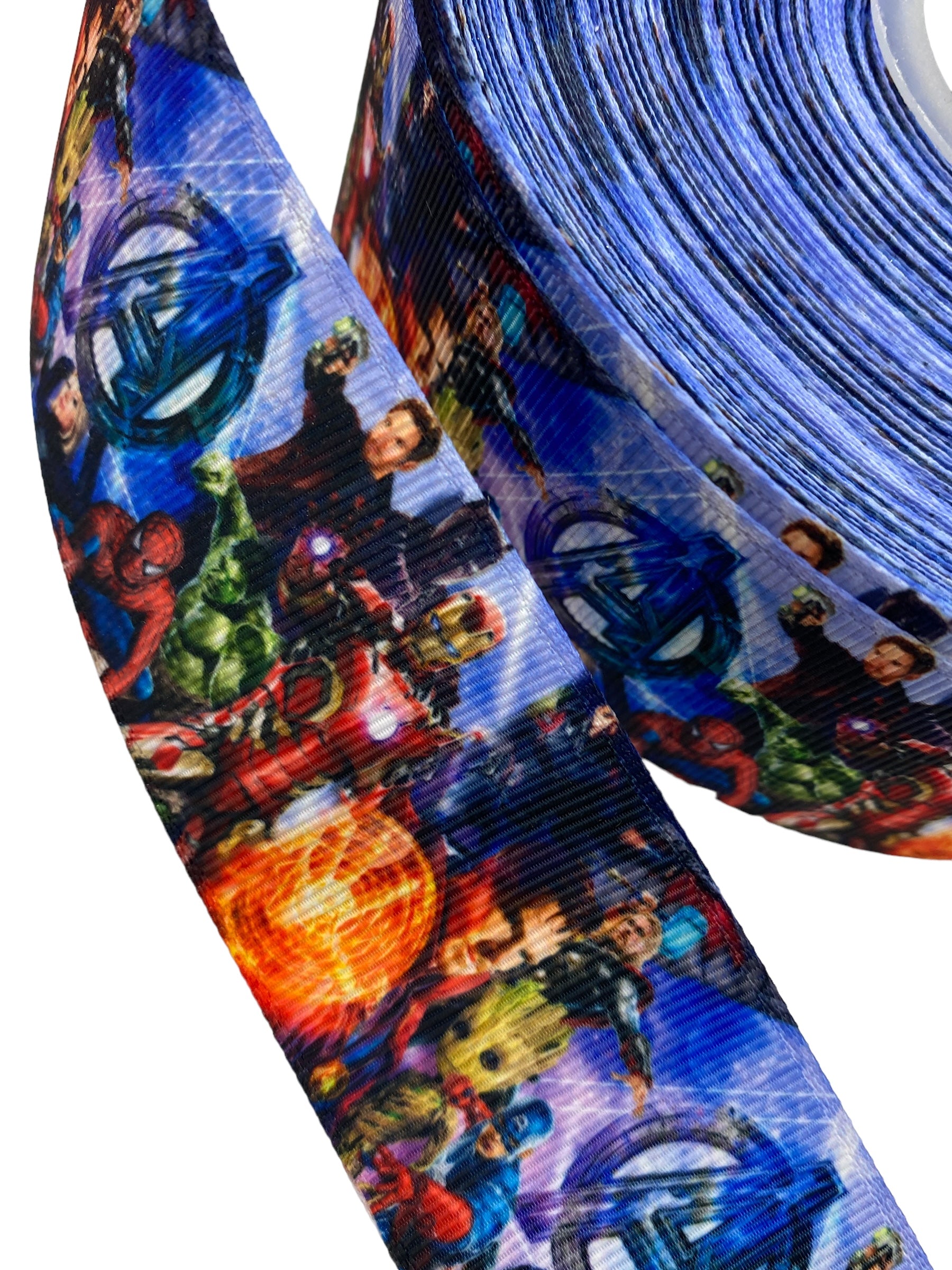 Character Ribbon #C21 (Avengers Ribbon 38mm/ 1.5 Inch Ribbon) 🟢 – Isabelle Bow Boutique