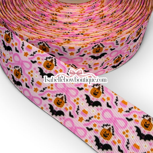 🎃 1.5 Inch Halloween Printed Ribbon | Vibrant & Fun Halloween Designs! 👻