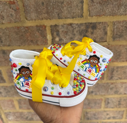 Bling Converse Sneakers,