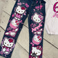 Hello kitty Denim Birthday Outfit, Denim Hello Kitty outfit