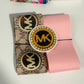 Bundle Deal Yards of Ribbon, 5 resin planar and 5 hair clips