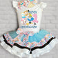 Alice in wonderland tutu outfit Alice in wonderland Birthday outfit Alice in wonderland tutu set
