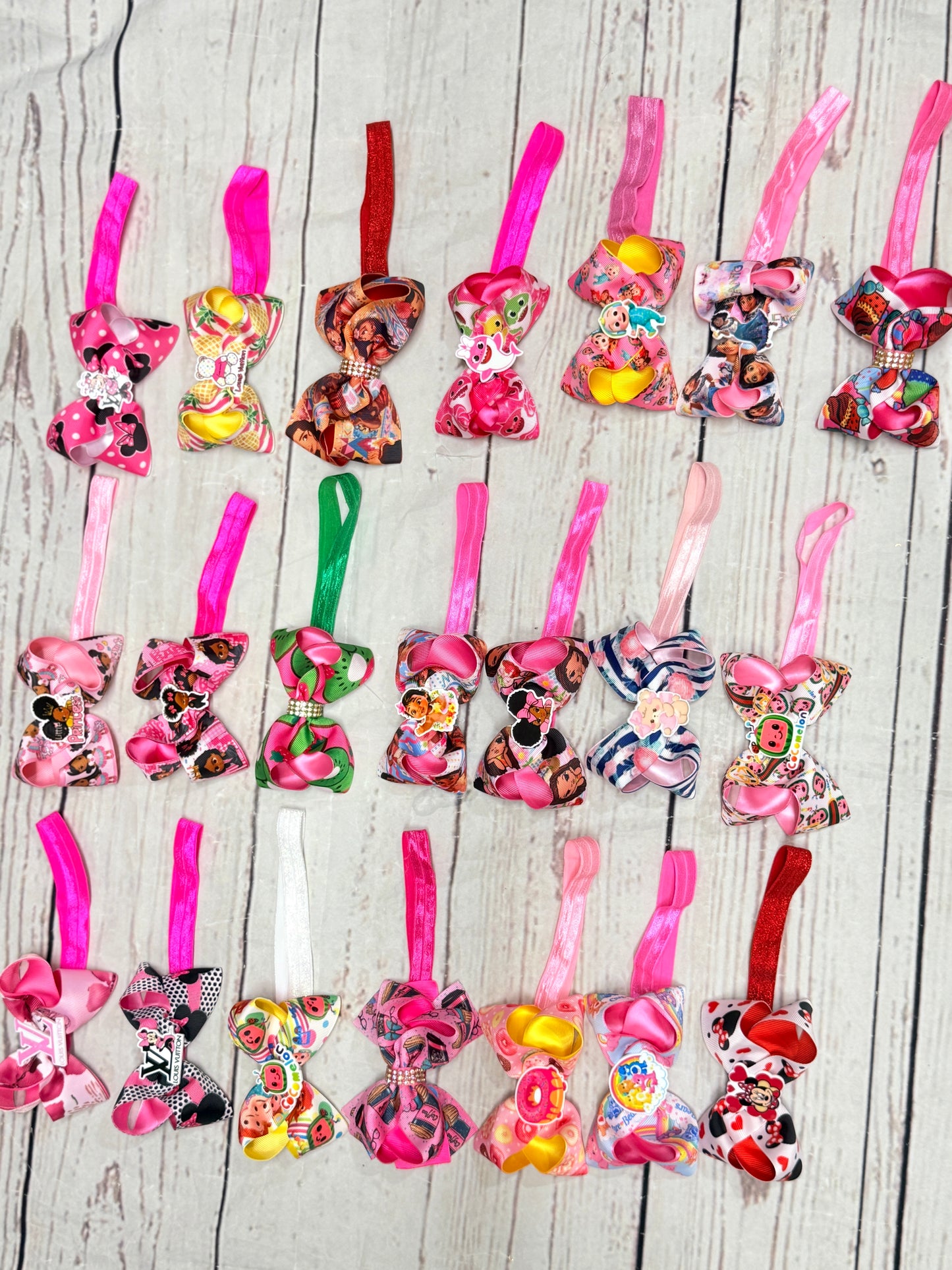 Printed Design Headbands (21 Pieces) B7