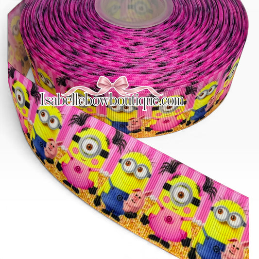 Minions Ribbon | 1.5 inch Minion Ribbon