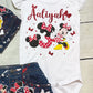 Minnie Mouse Denim outfit, Minnie Mouse Jeans Outfit