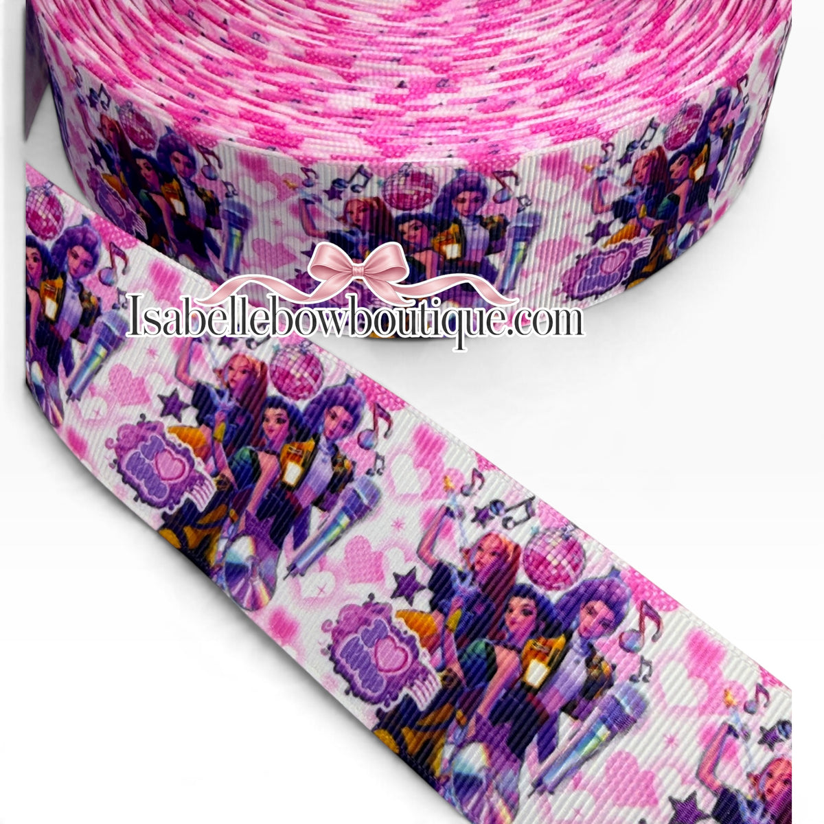 K-Pop Demond hunter Ribbon | 1.5 inch K Pop Demond hunter Ribbon 💚