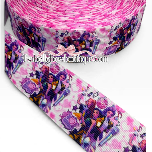 K-Pop Demond hunter Ribbon | 1.5 inch K Pop Demond hunter Ribbon 💚