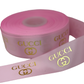 GG  Ribbon (1 yard) 38mm/ 1.5 inches Foil Ribbon )