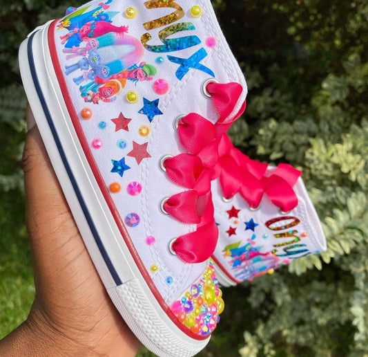 Troll Bling Converse Sneakers