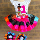 Flint Stone Tutu set, Flint stone Birthday tutu outfit with matching socks