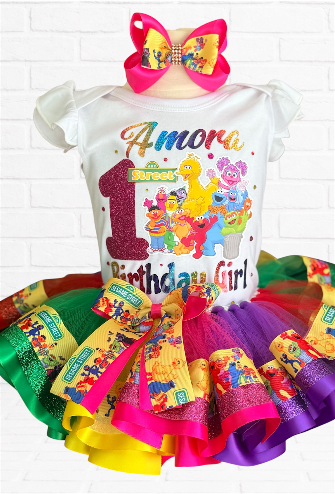 Sesame Street Tutu Outfit | Sesame Street tutu set