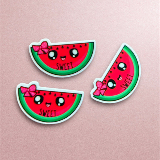 Hot Pink Melon Resin Planar (1 Piece)