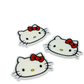 Hello Kitty Resin Planar (Price is for 1 Piece) red bow