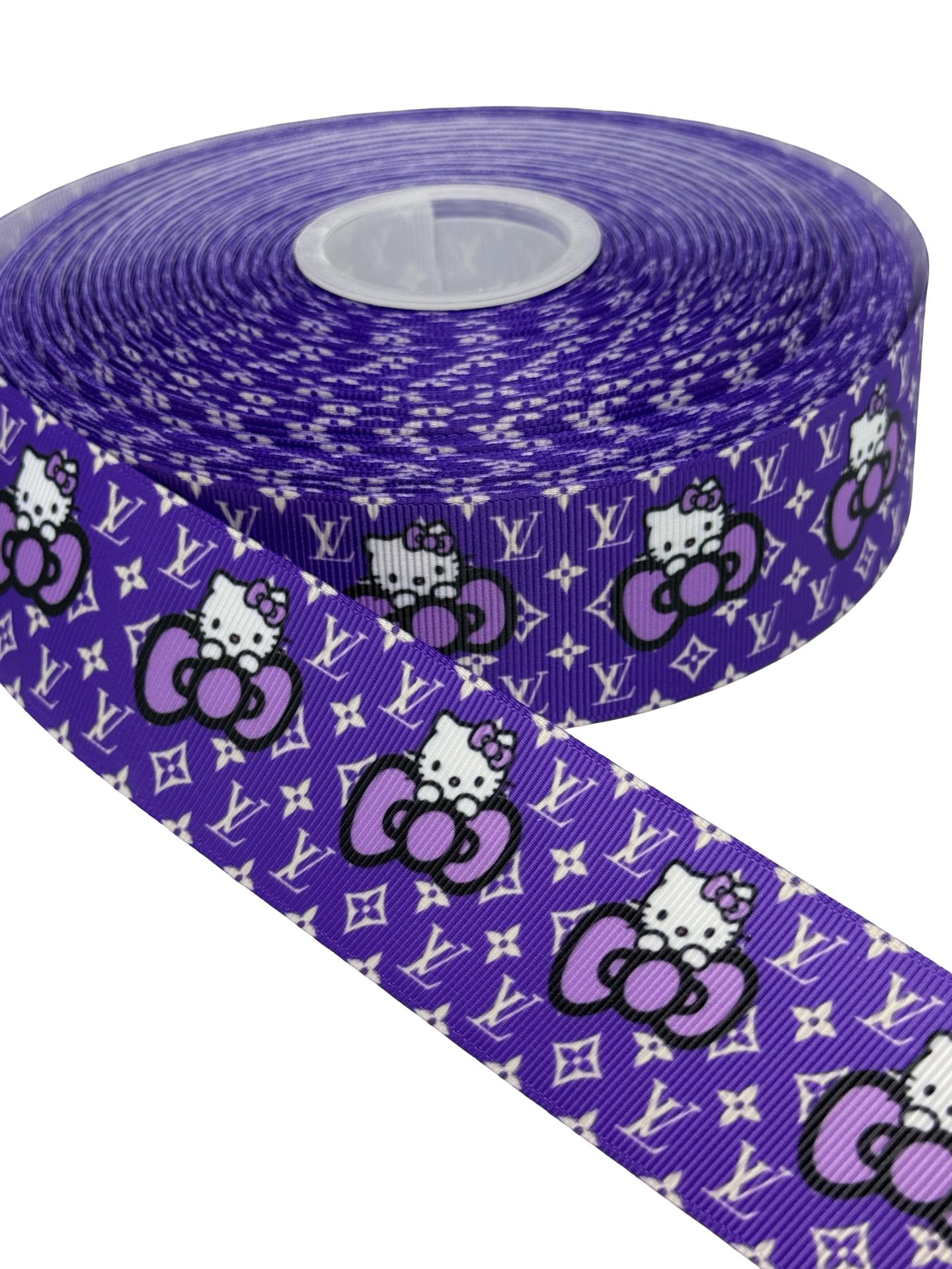 Hello Kitty LV Ribbon 1.5 inch / 38mm hello kitty ribbon  (1 Yard)