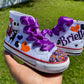 Night Before Christmas Bling Converse Sneakers